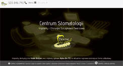 Desktop Screenshot of dentalpearl.pl